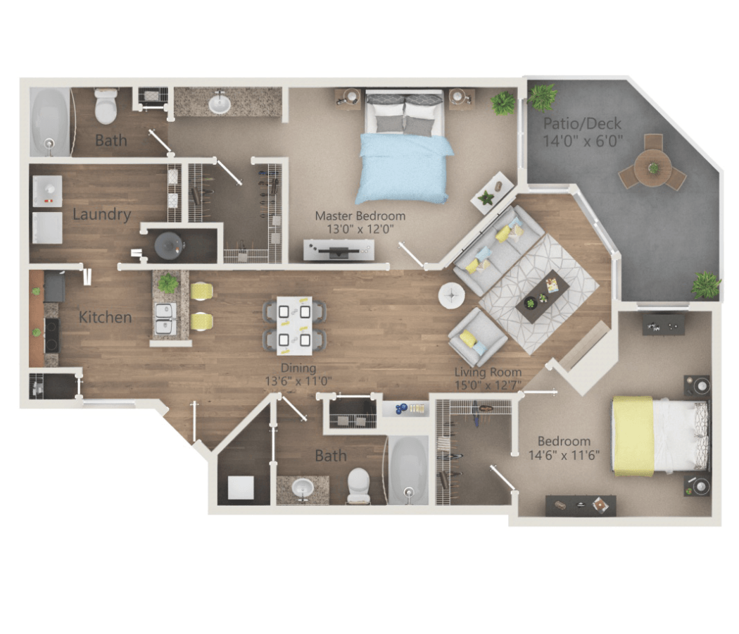 Magnolia (2.20 A) floor plan
